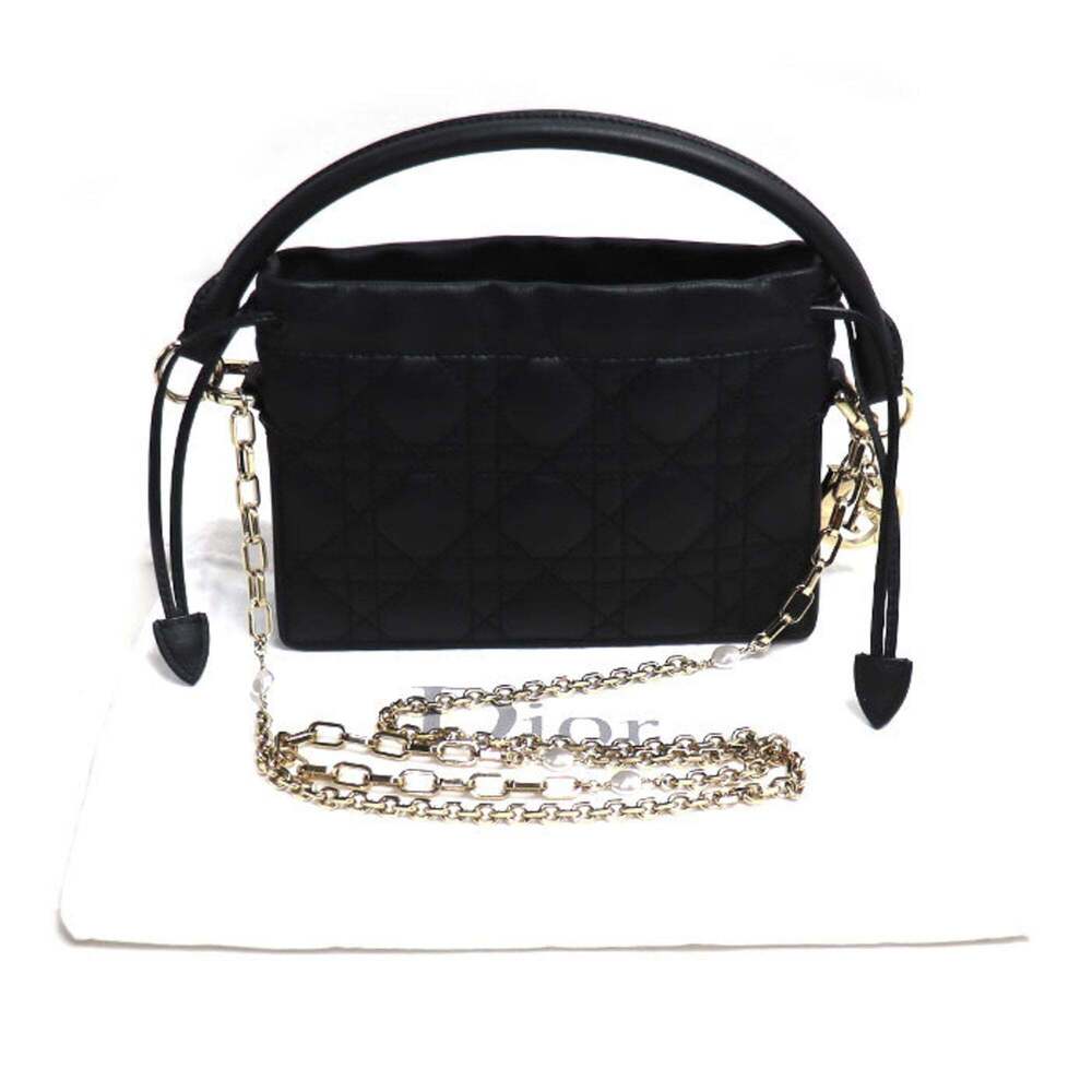 CHRISTIAN DIOR Black Shoulder Bag - Picture 6 of 6
